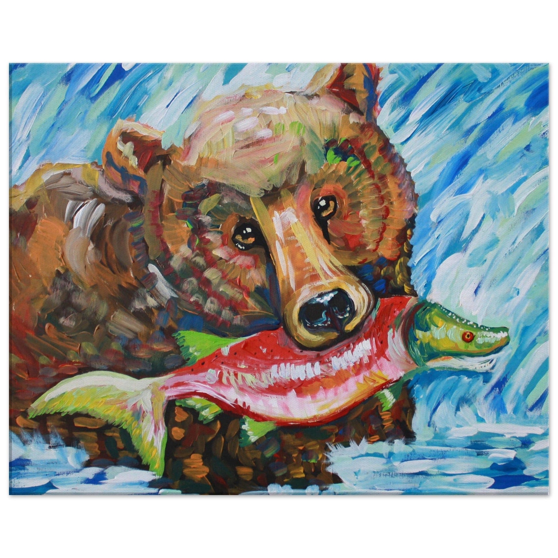 Bear 1 - Art Print - The 100 bears project - Erin Foggoa Creative